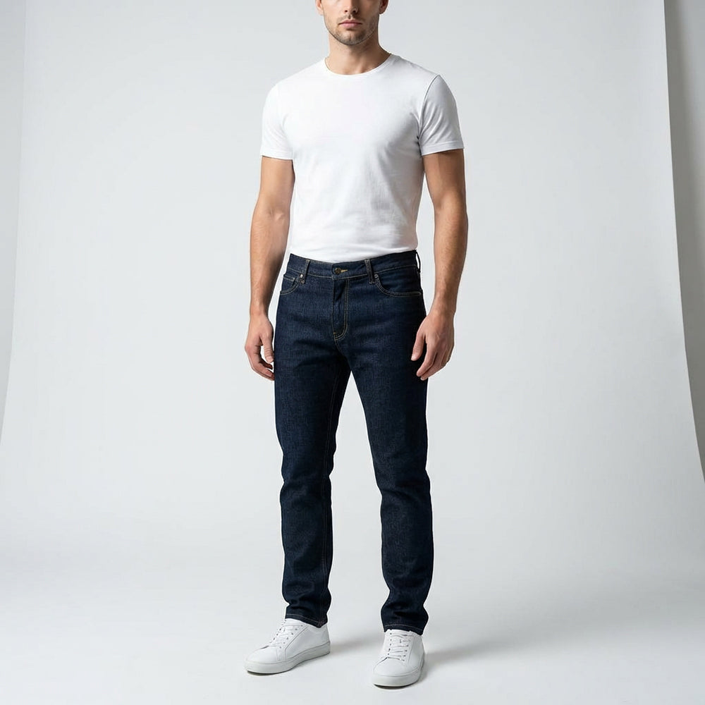 DEPART Jean Slim Bleu Homme Élégant