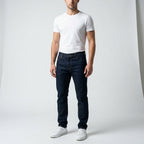 DEPART Jean Slim Bleu Homme Élégant