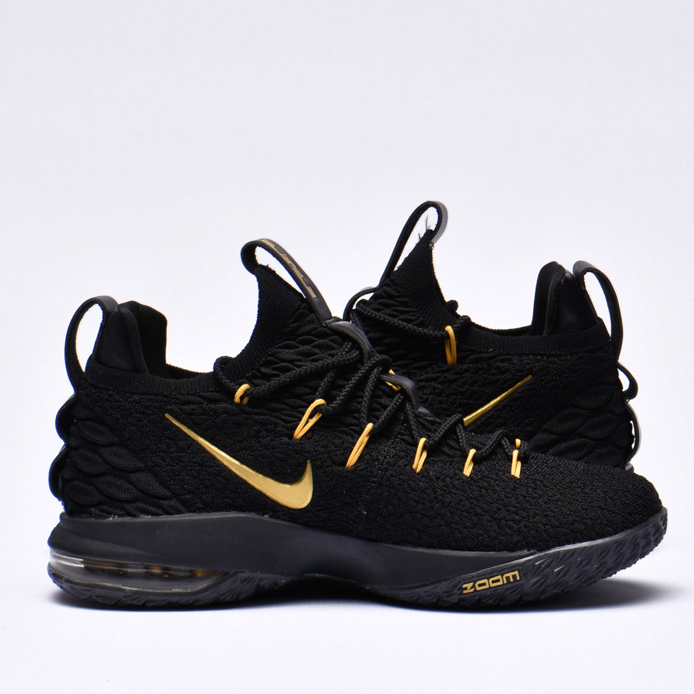 Nike Basketball Chaussures Performance Noir et Or Homme