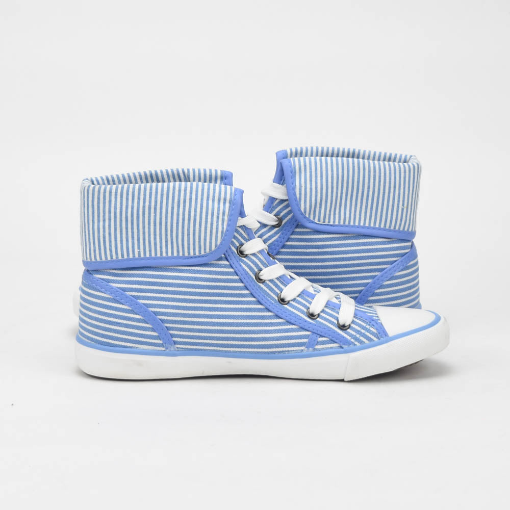 André Baskets Montantes Rayées Femme