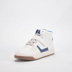 Safety Jogger Baskets Montantes Vegan Blanc et Bleu Junior