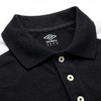 Umbro Polo Sportif Noir et Blanc Homme