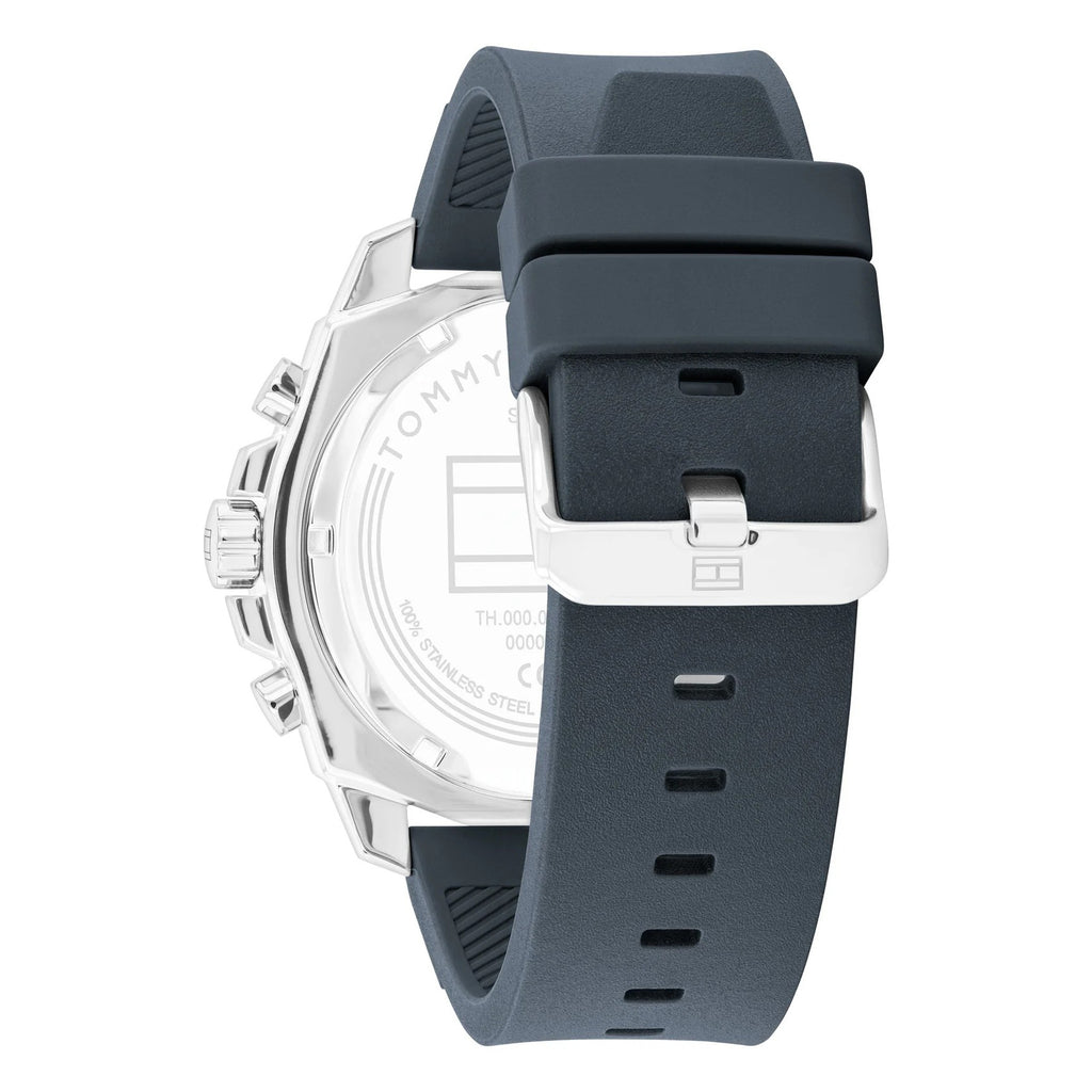Montre Tommy Hilfiger Chronographe Sportive Bracelet Silicone Homme