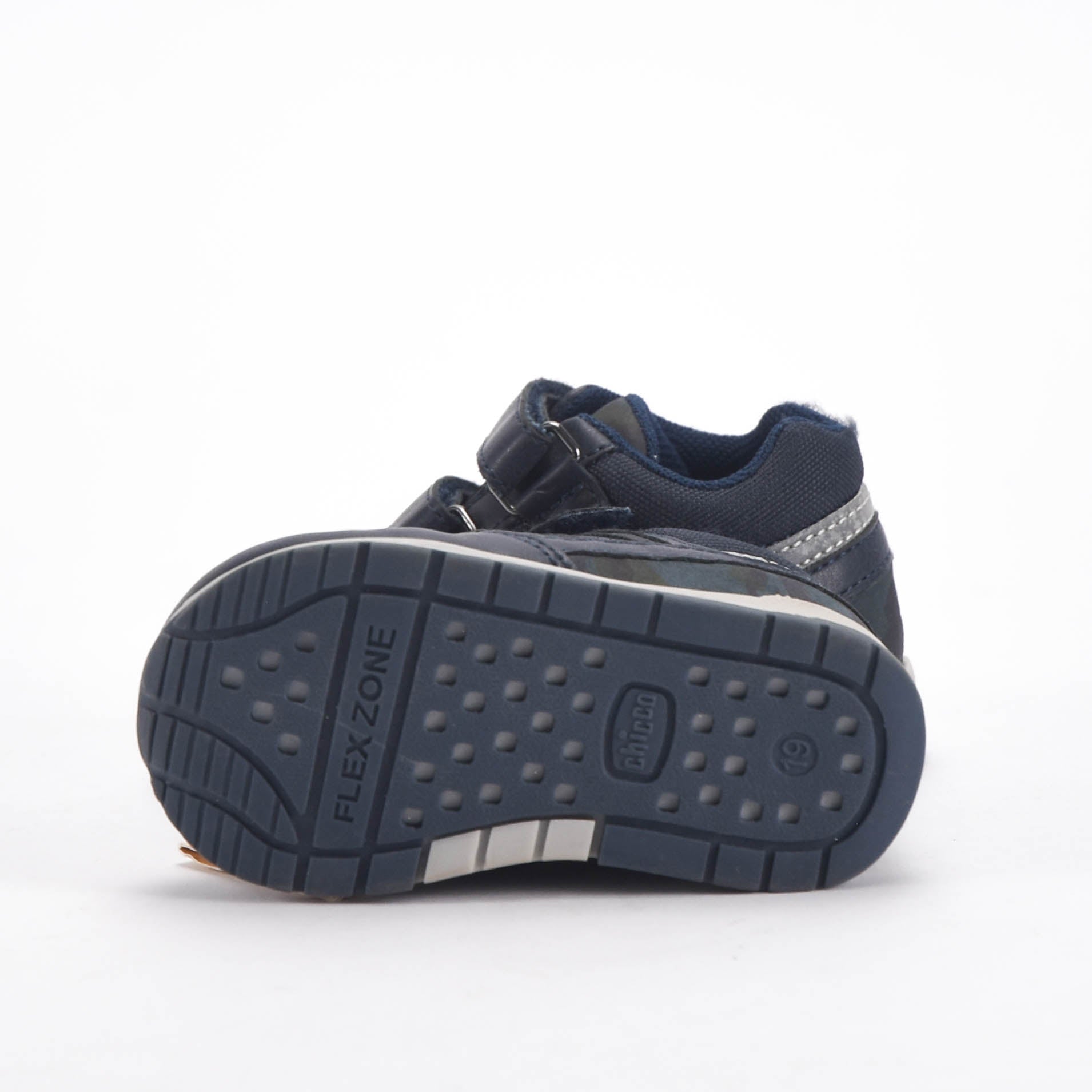 Chicco Baskets Flexibles à Scratch Bleu Marine Enfant