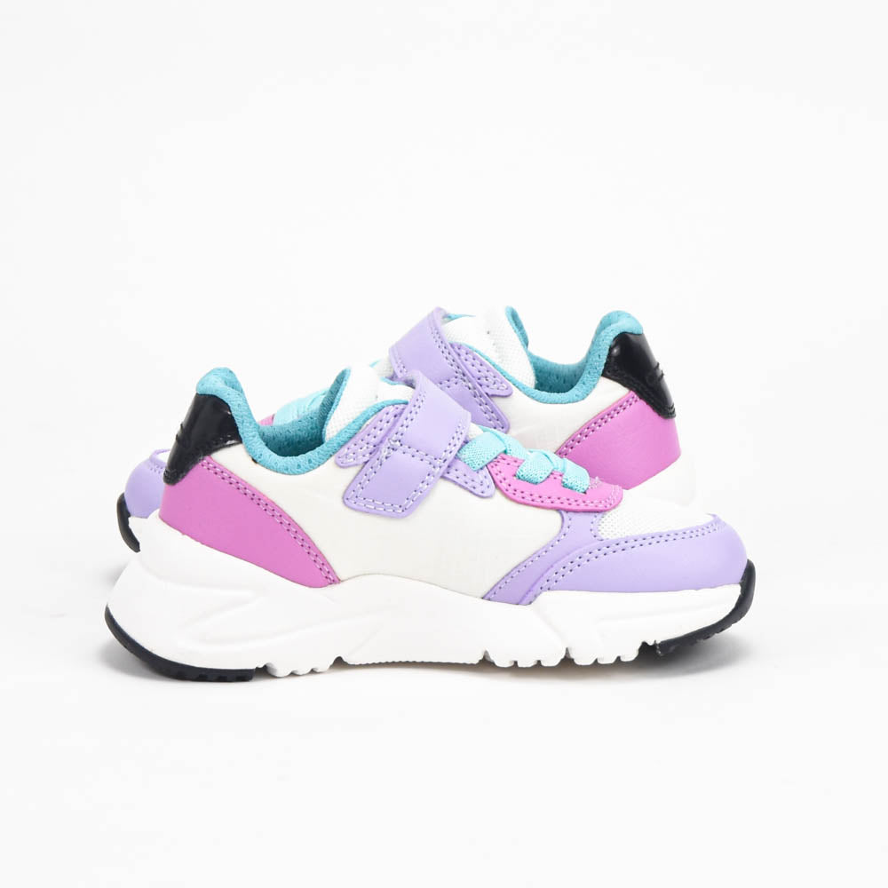 Geox Baskets Respirantes à Scratch Fille