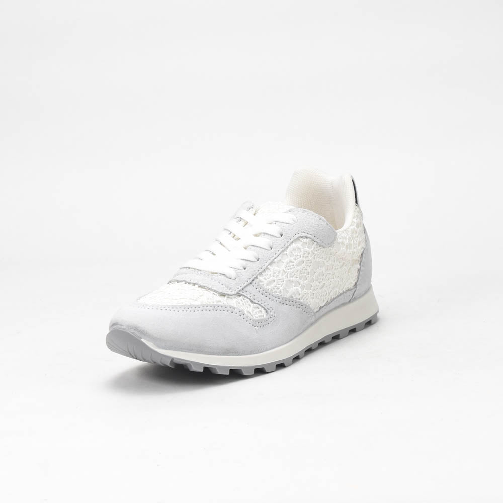 Kimland Baskets Basses Détails Dentelle Femme