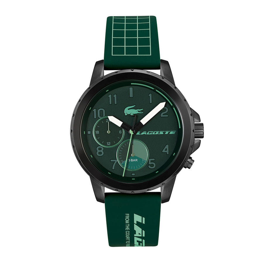 Montre Lacoste Sportive Bracelet Silicone Vert Homme