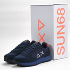 SUN68 Baskets Ally Navy Style Décontracté Homme