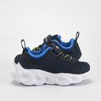 Champion Baskets Lumineuses à Scratch Enfant Bleu Marine