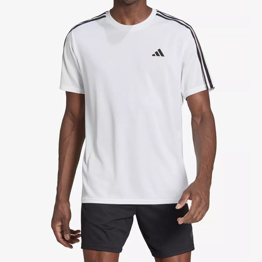 Adidas T-shirt de Sport Respirant 3-Bandes Homme