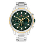 Montre Tommy Hilfiger Cadran Géométrique Élégante Homme