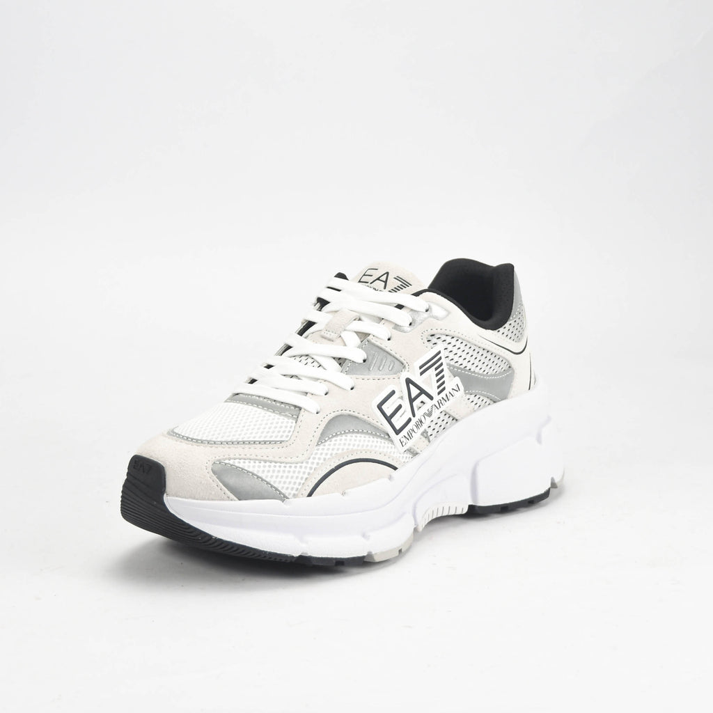 EA7 Emporio Armani Baskets Chunky Design Élégant Homme