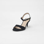 André Sandales à Talons Élégantes Noir Femme