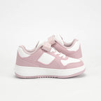 Champion Baskets Rebound 2.0 Basses Rose et Blanc Fille