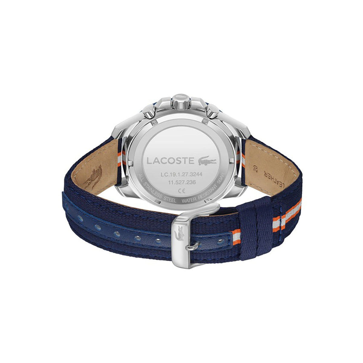 Montre Lacoste Chronographe Sportive Bracelet Tissu Homme