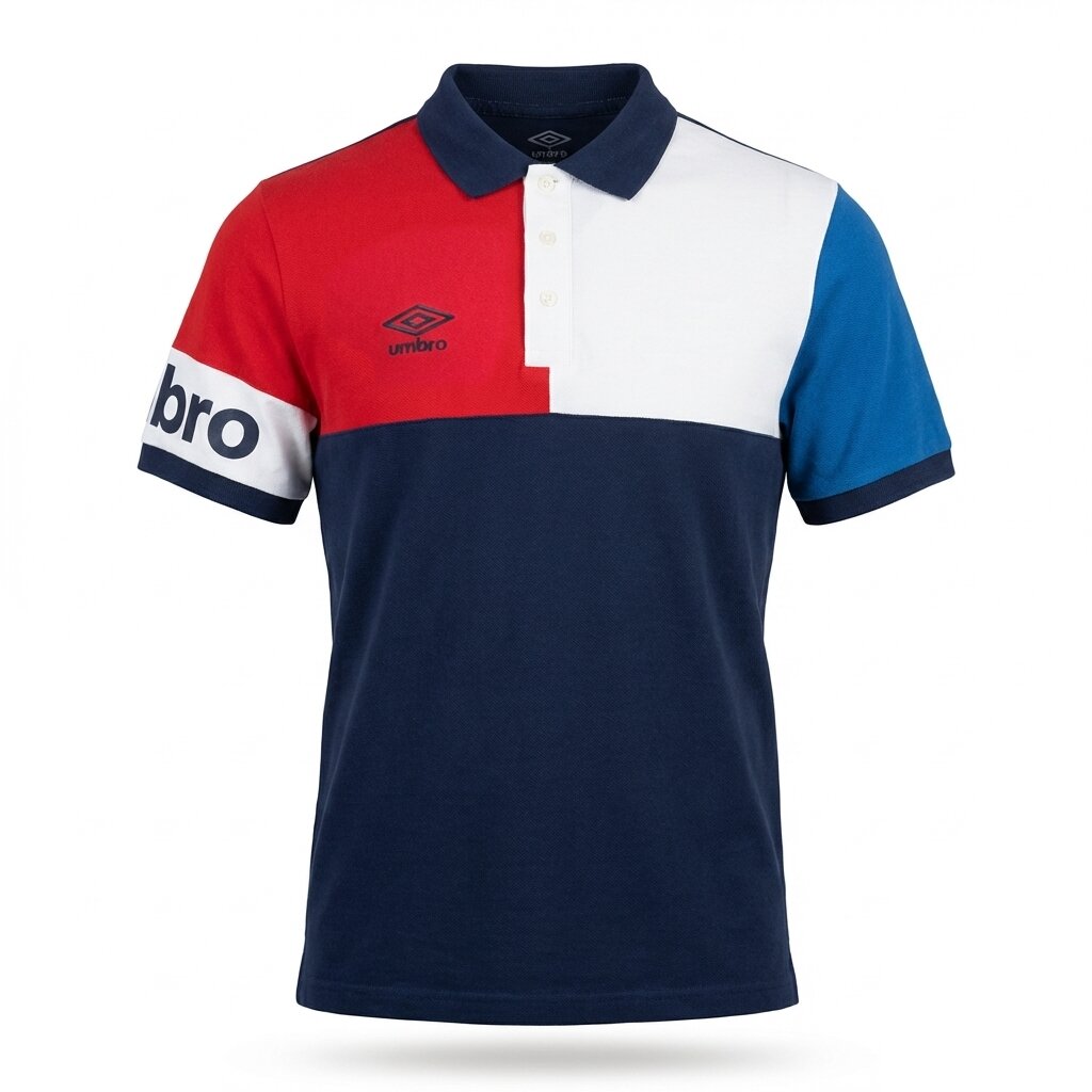 Umbro Polo Sportif Tricolore Homme