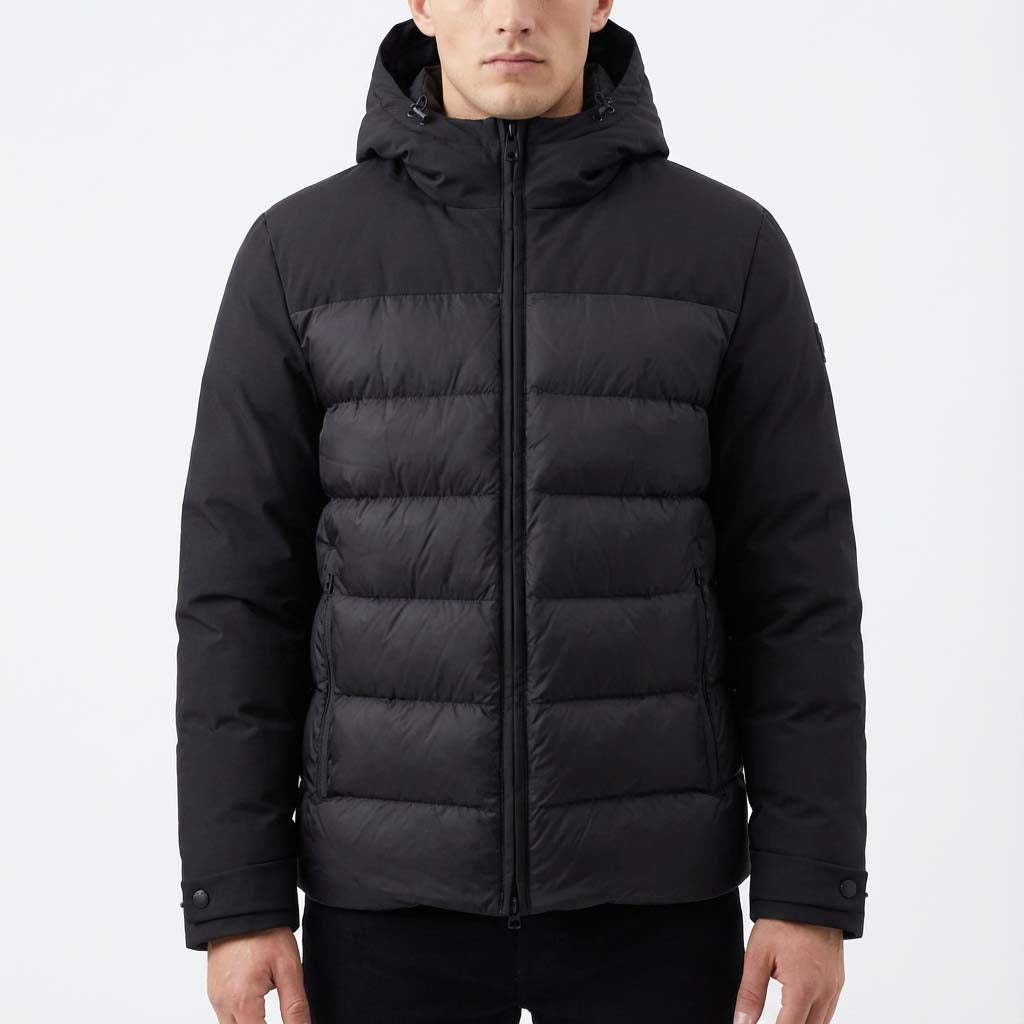 Geox Veste Doudoune Capuche Respirante Homme