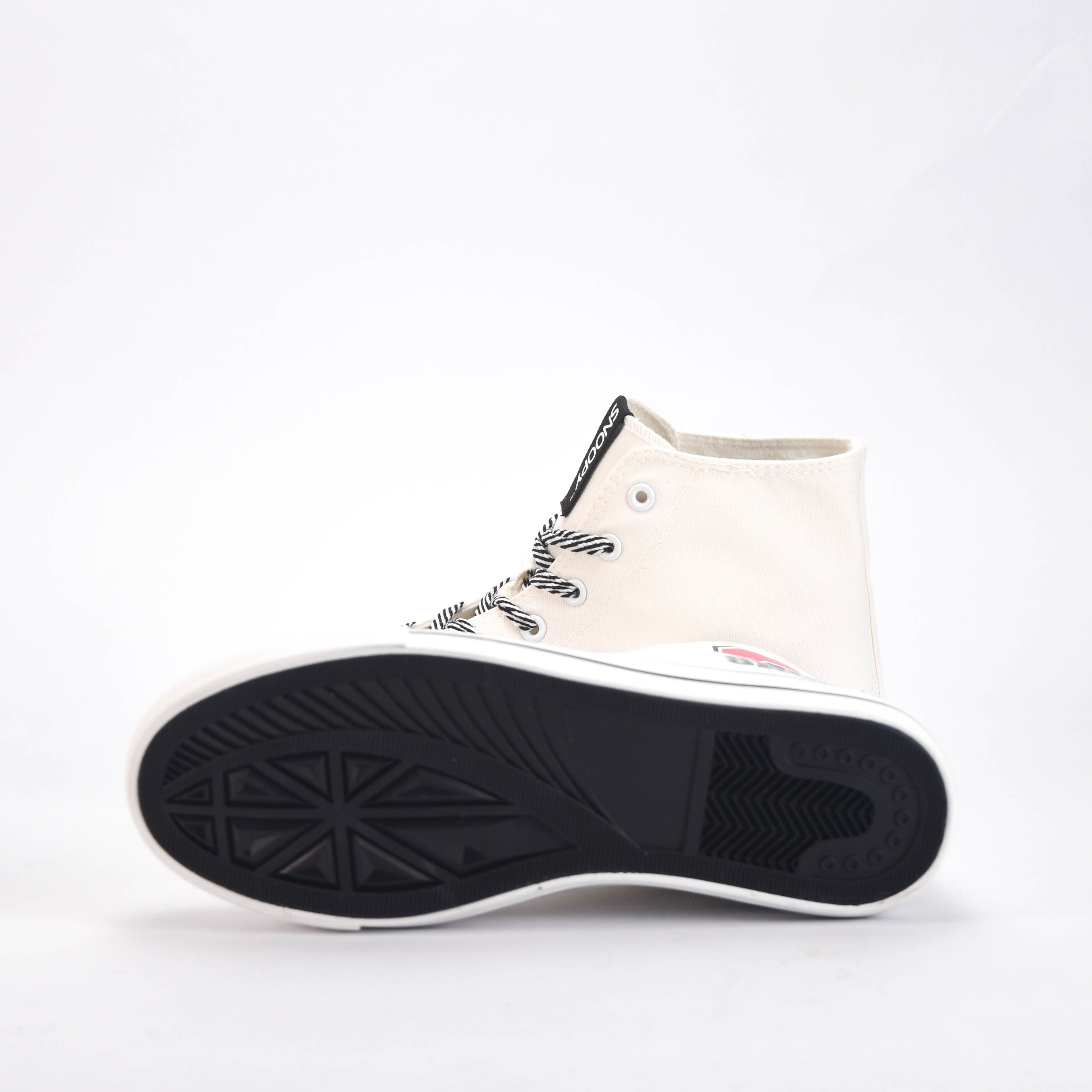 Peanuts Sneakers Montantes Snoopy en Toile Mixte
