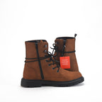 Safety Jogger Bottines à Lacets Style Nubuck Femme