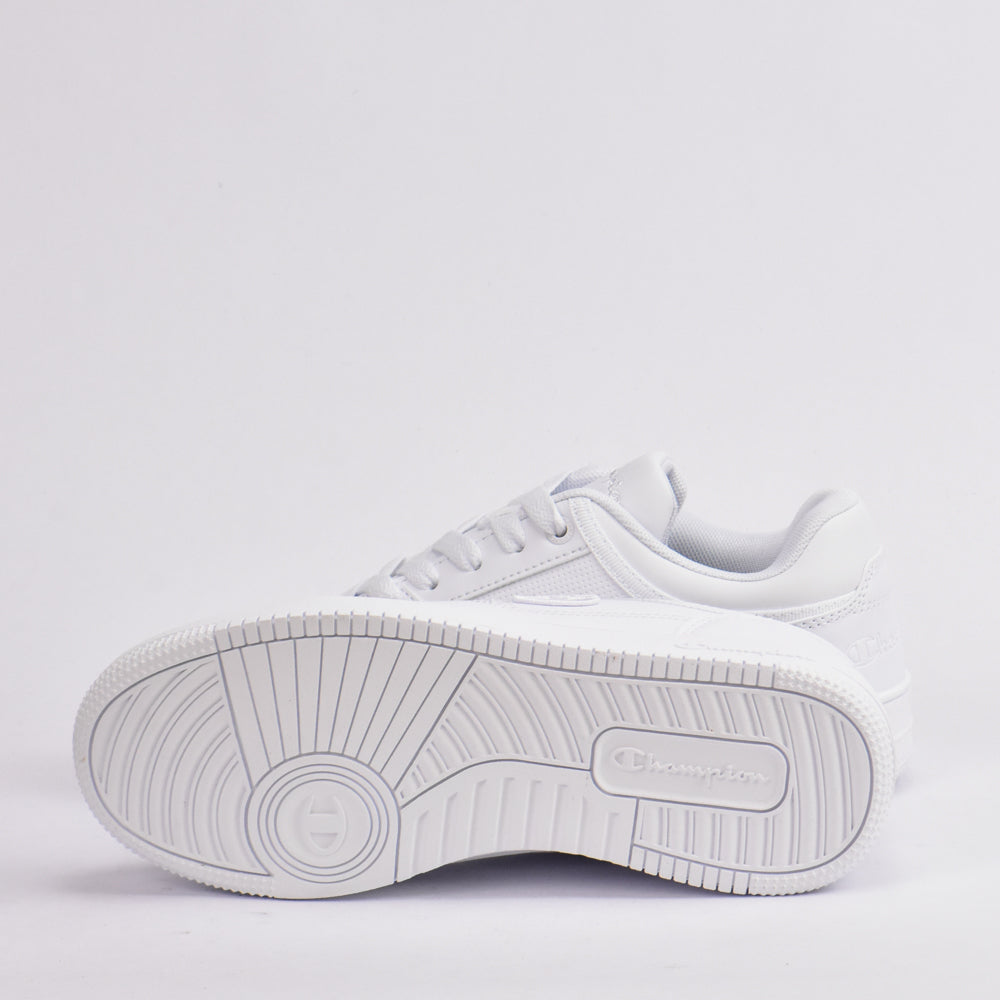 Champion Baskets Basses Style Urbain Blanc Homme