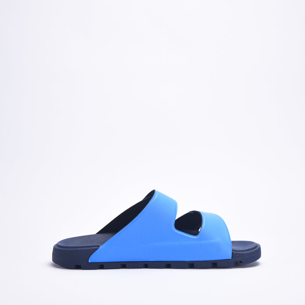 CIABATTA UOMO BLUBBER - LOGO AZZURRO - BLU﻿ 2