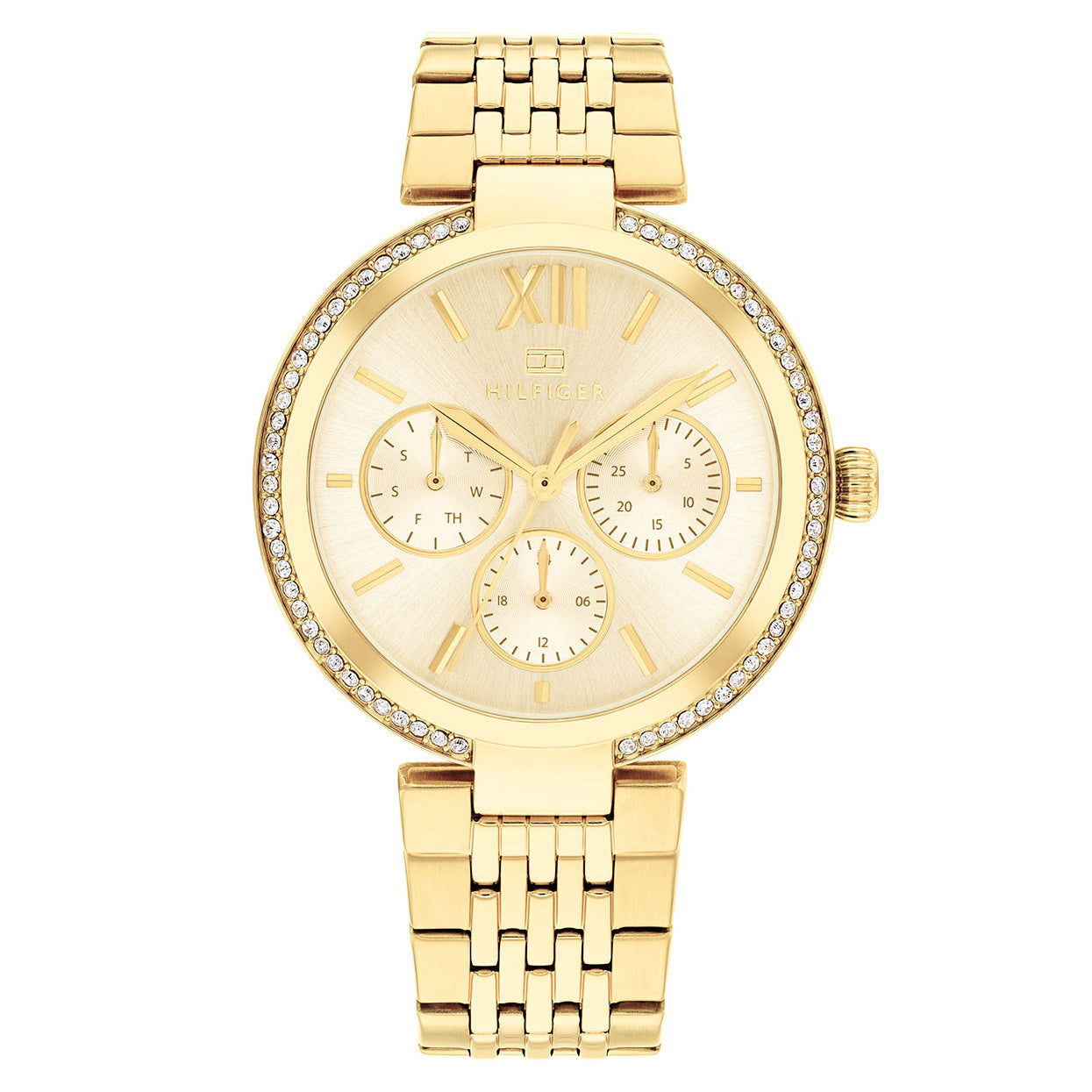 Tommy Hilfiger Montre Sophia Dorée Élégante Femme