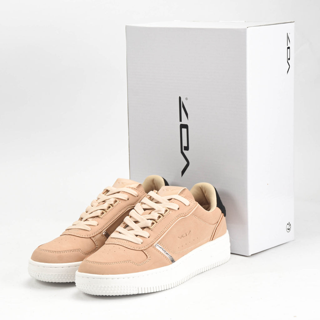 VO7 Baskets Aya Nude Élégantes et Confortables pour Femme