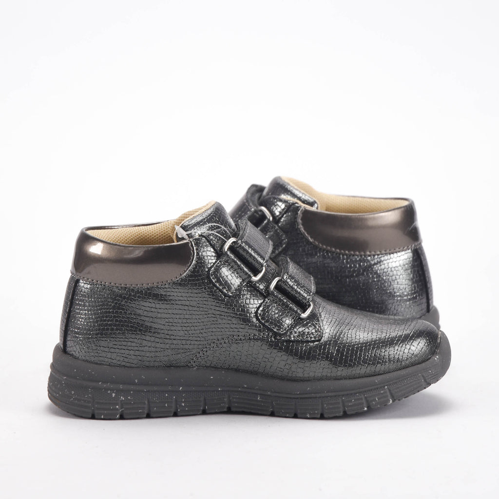 Chicco Bottines Métallisées à Scratch Fille