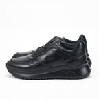 Harmont & Blaine Sneakers Cuir Noir Élégantes Homme