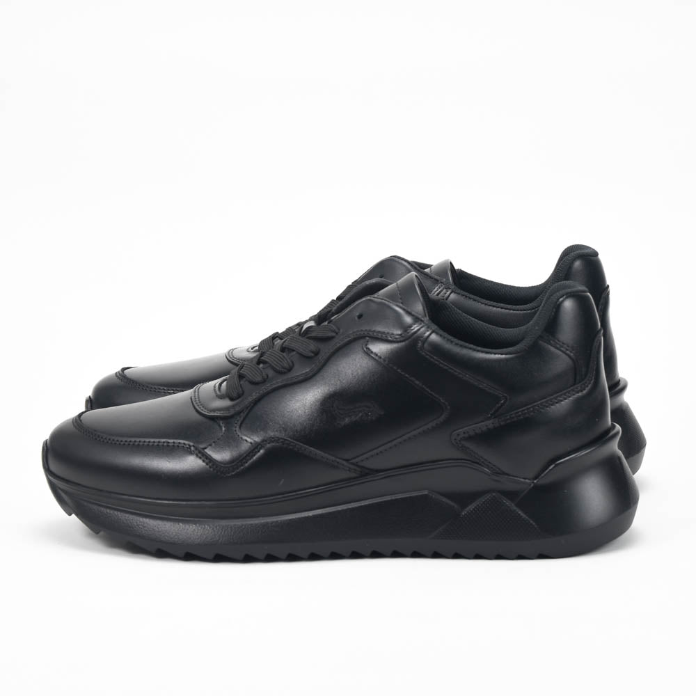 Harmont & Blaine Sneakers Cuir Noir Élégantes Homme
