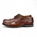 André Chaussures Richelieu Cuir Marron Homme