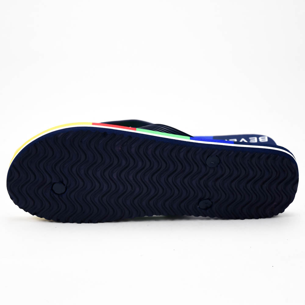 Beverly Hills Polo Club Claquettes Multicolores Confortables Homme
