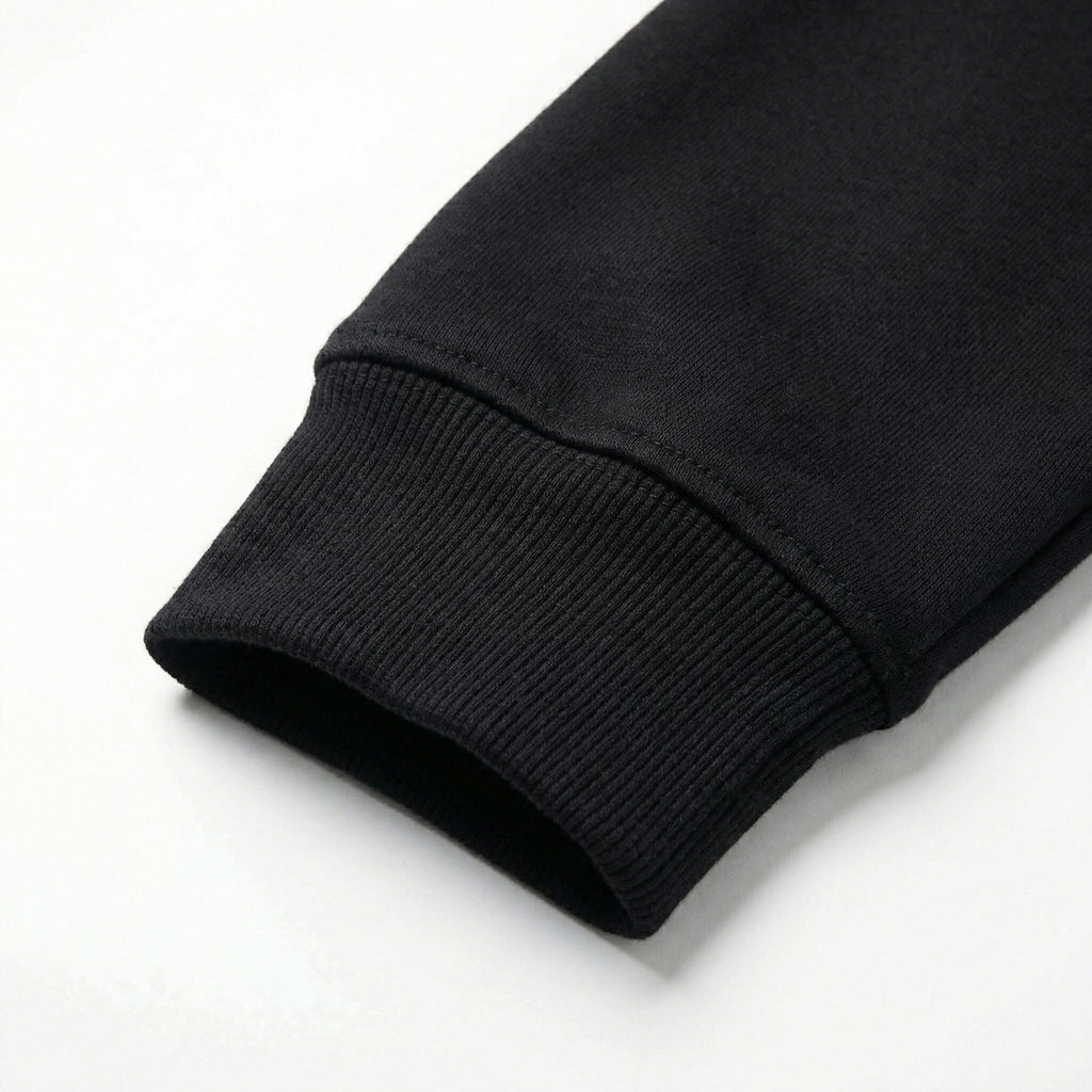 Peak Survêtement Noir à Capuche Confortable Homme