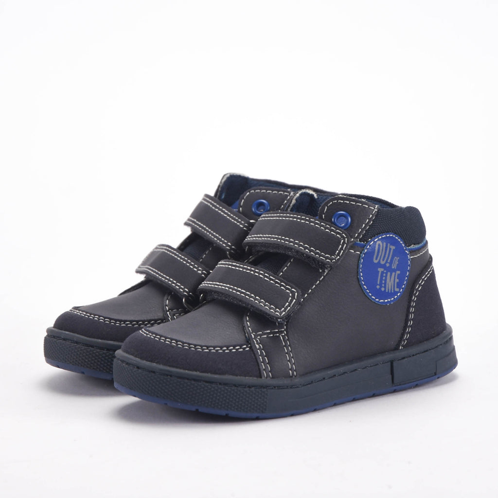 Chicco Baskets Montantes à Scratch Enfant Bleu Marine
