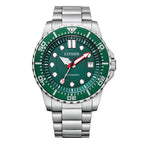 Citizen Montre Automatique Cadran Vert Acier Inoxydable Homme