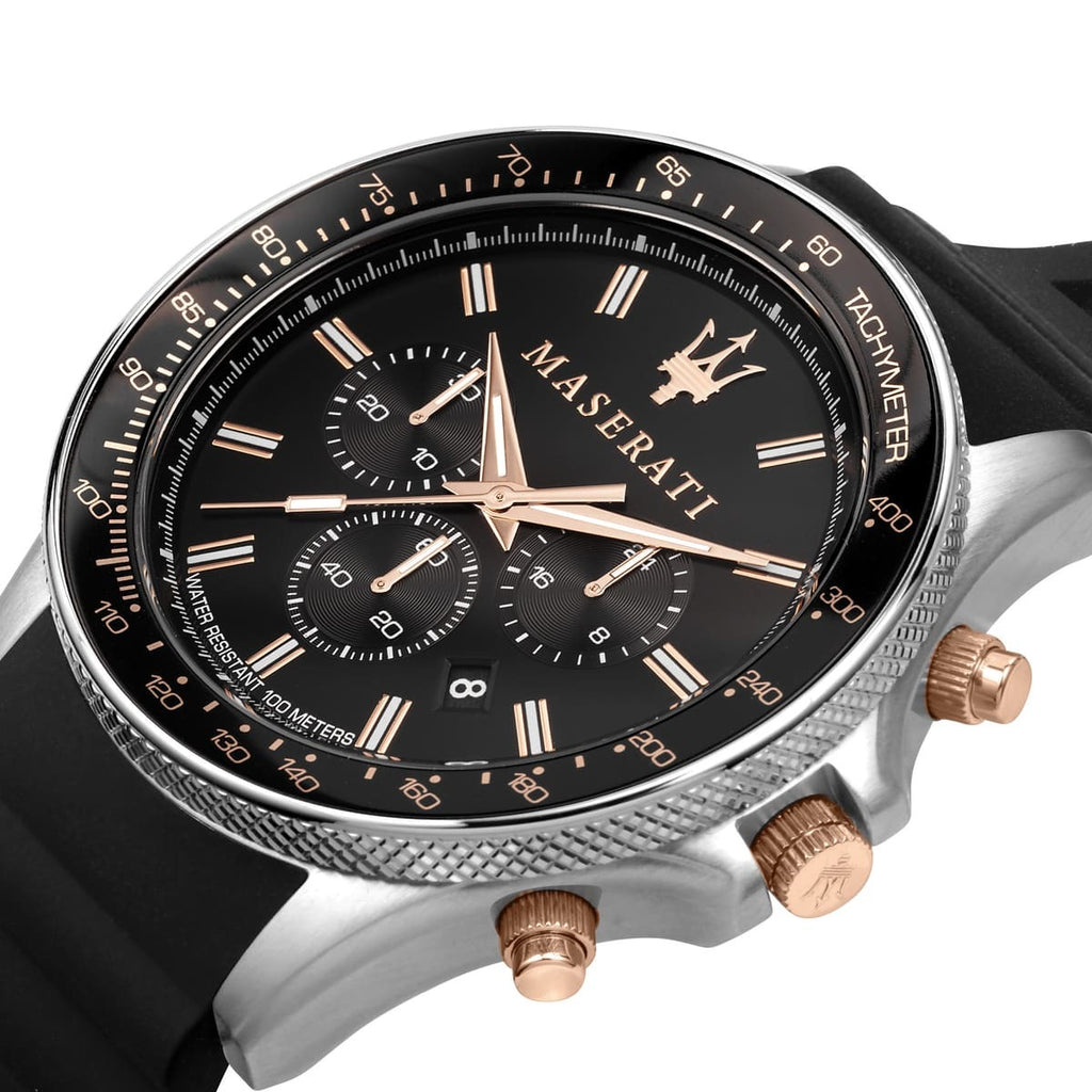 Maserati Sfida Montre Chronographe Élégante Homme