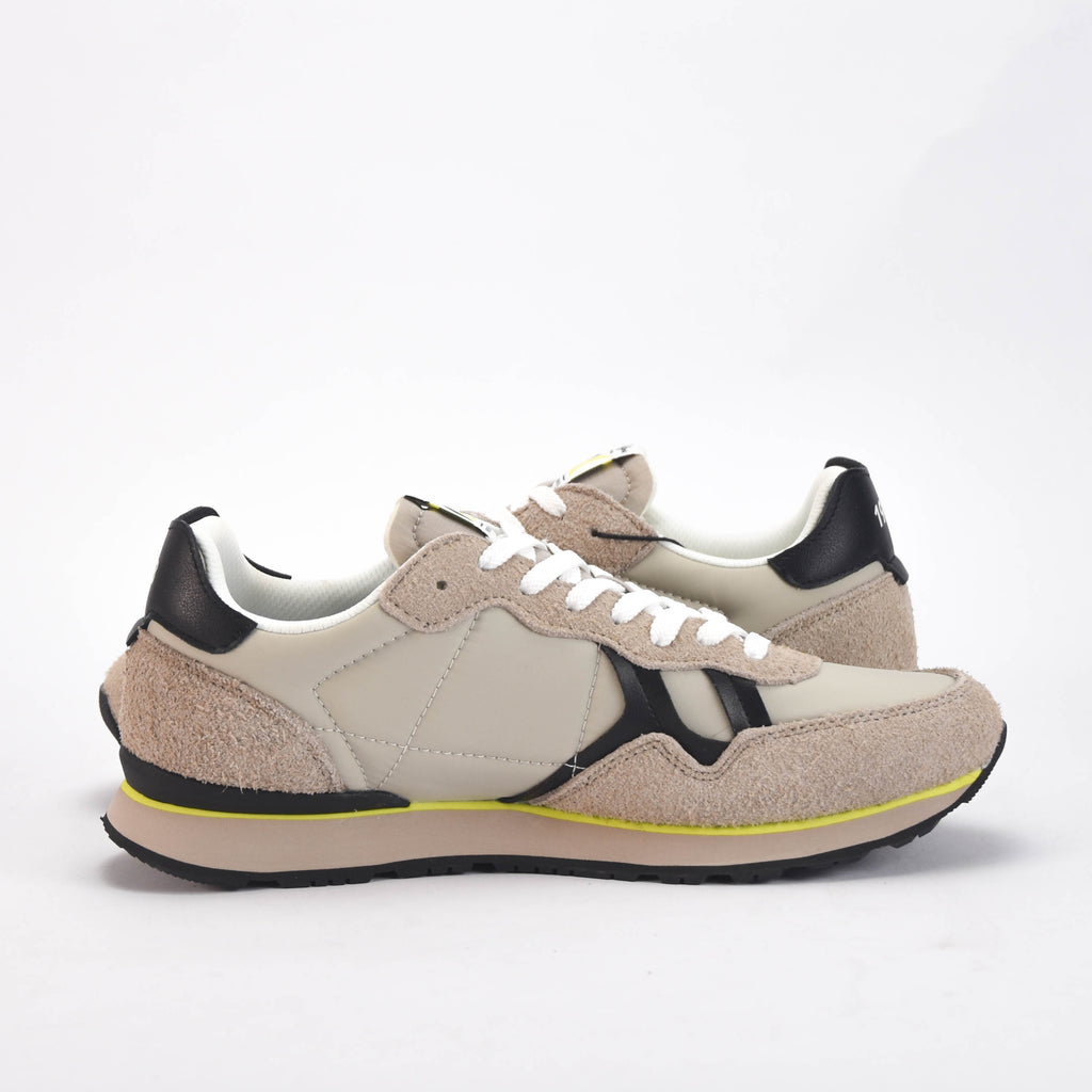 Pepe Jeans Baskets Basses Style Rétro Beige Homme