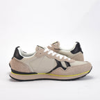 Pepe Jeans Baskets Basses Style Rétro Beige Homme