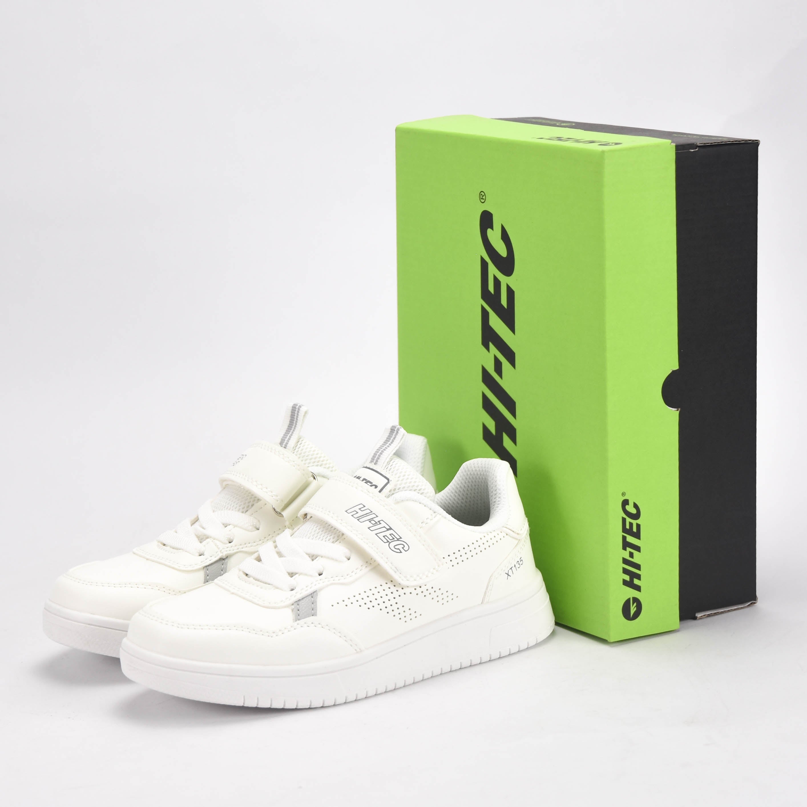 Hi-Tec Baskets XT135 Blanches Confortables Enfant