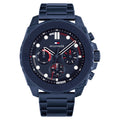 Tommy Hilfiger Montre Acier Inoxydable Bleu Homme