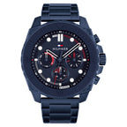 Tommy Hilfiger Montre Acier Inoxydable Bleu Homme