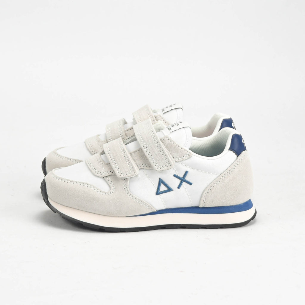 SUN68 Baskets Ally Velcro en Daim et Nylon Enfant