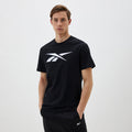 Reebok T-Shirt Logo Classique Noir Homme