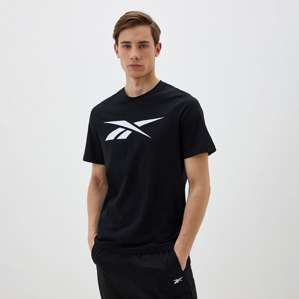 Reebok T-Shirt Logo Classique Noir Homme