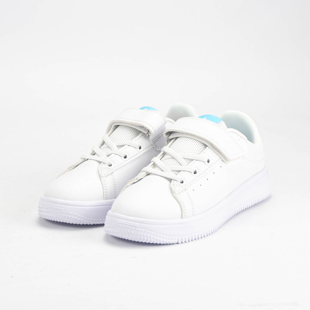 Peak Baskets Basses Style Urbain Blanc Enfant