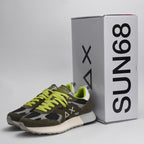 BASKET SUN68-JAKI-OUTDOOR-19-MILITAIRE﻿ 1