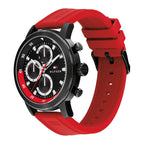 Tommy Hilfiger Montre Chronographe Sportive Bracelet Silicone Homme