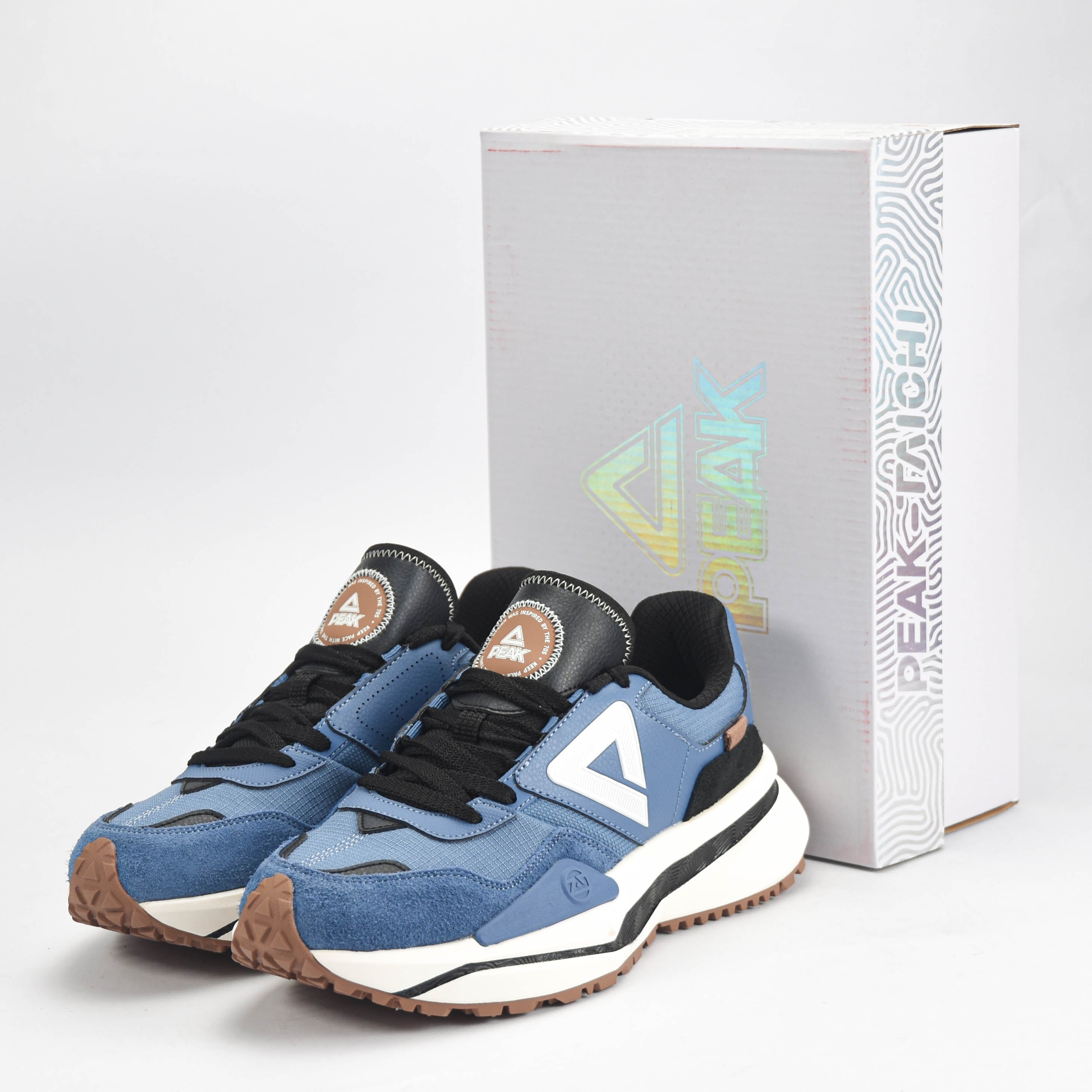 Peak Baskets Style Rétro Confortables Homme