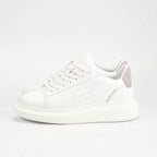 VO7 Baskets Basses Minimalistes Blanc Femme