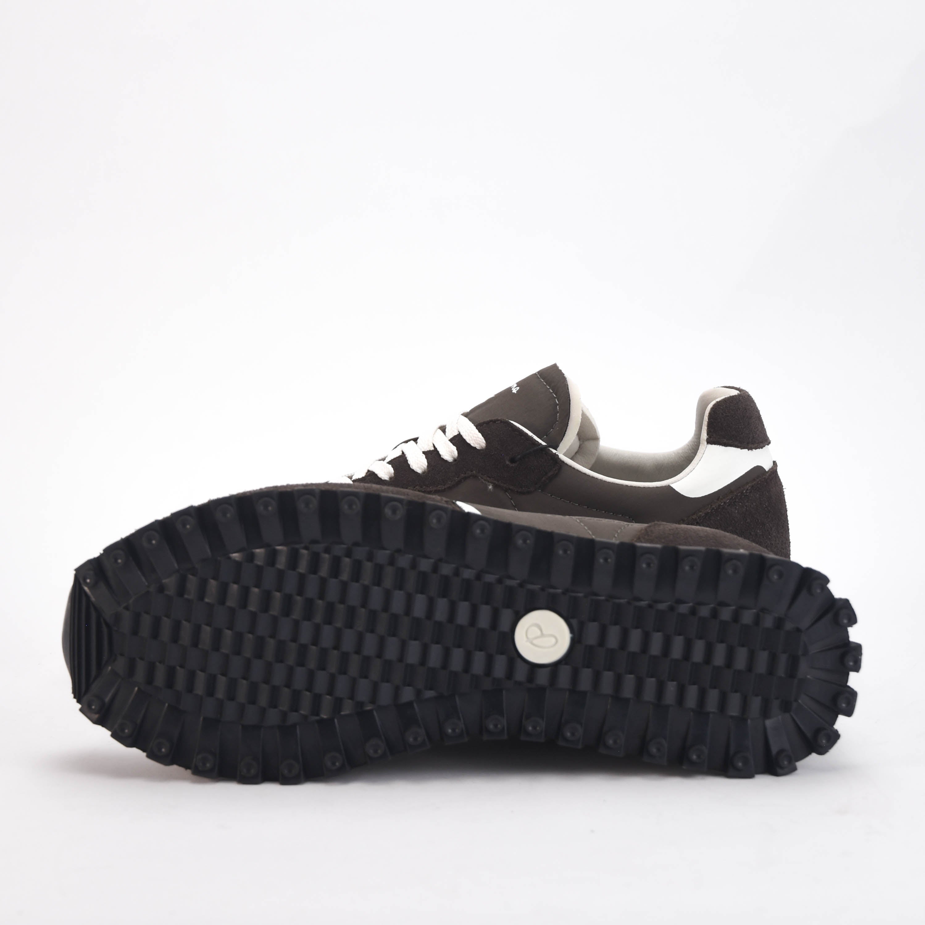 Pepe Jeans Baskets Retro en Daim Marron Homme